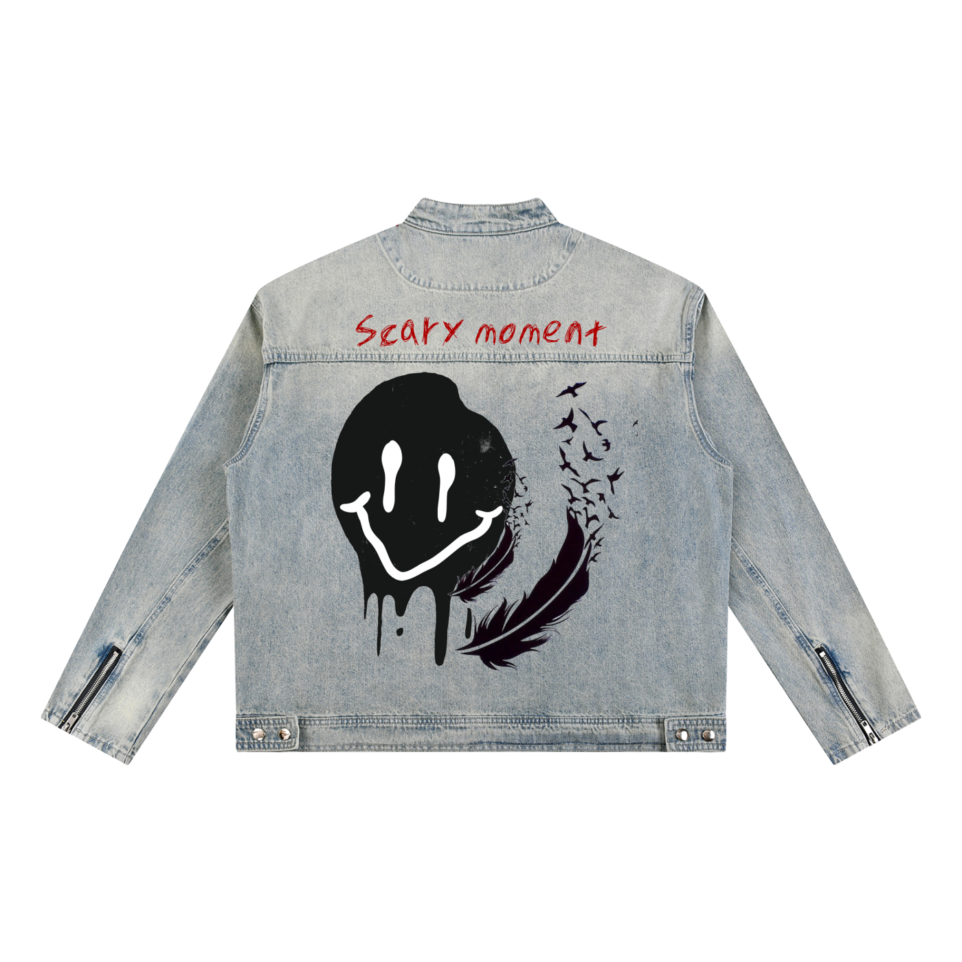 ND Cash & Shine Vintage Zip Denim Jacket